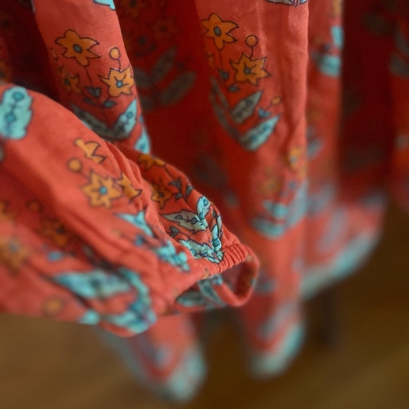 VICTORIA DUNN NWT BEAUTIFUL SUMMER BLOUSE SIZE L NWT - Picture 13 of 14